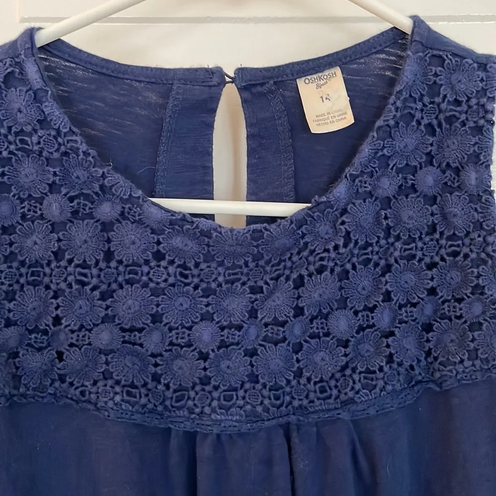 Oshkosh Blue jumper size 14‎